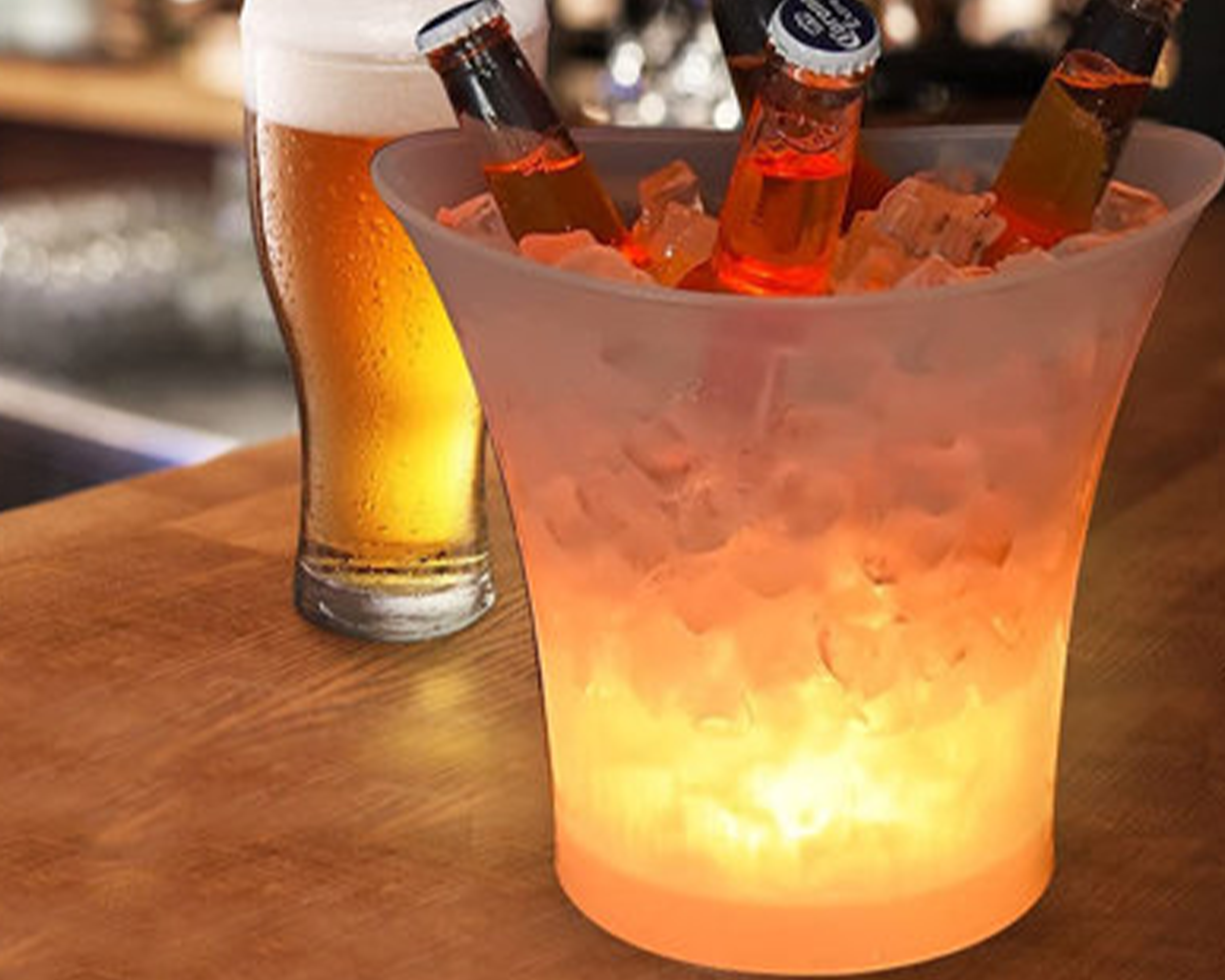 Image of a project done by Amplify Marketing named LED Buckets