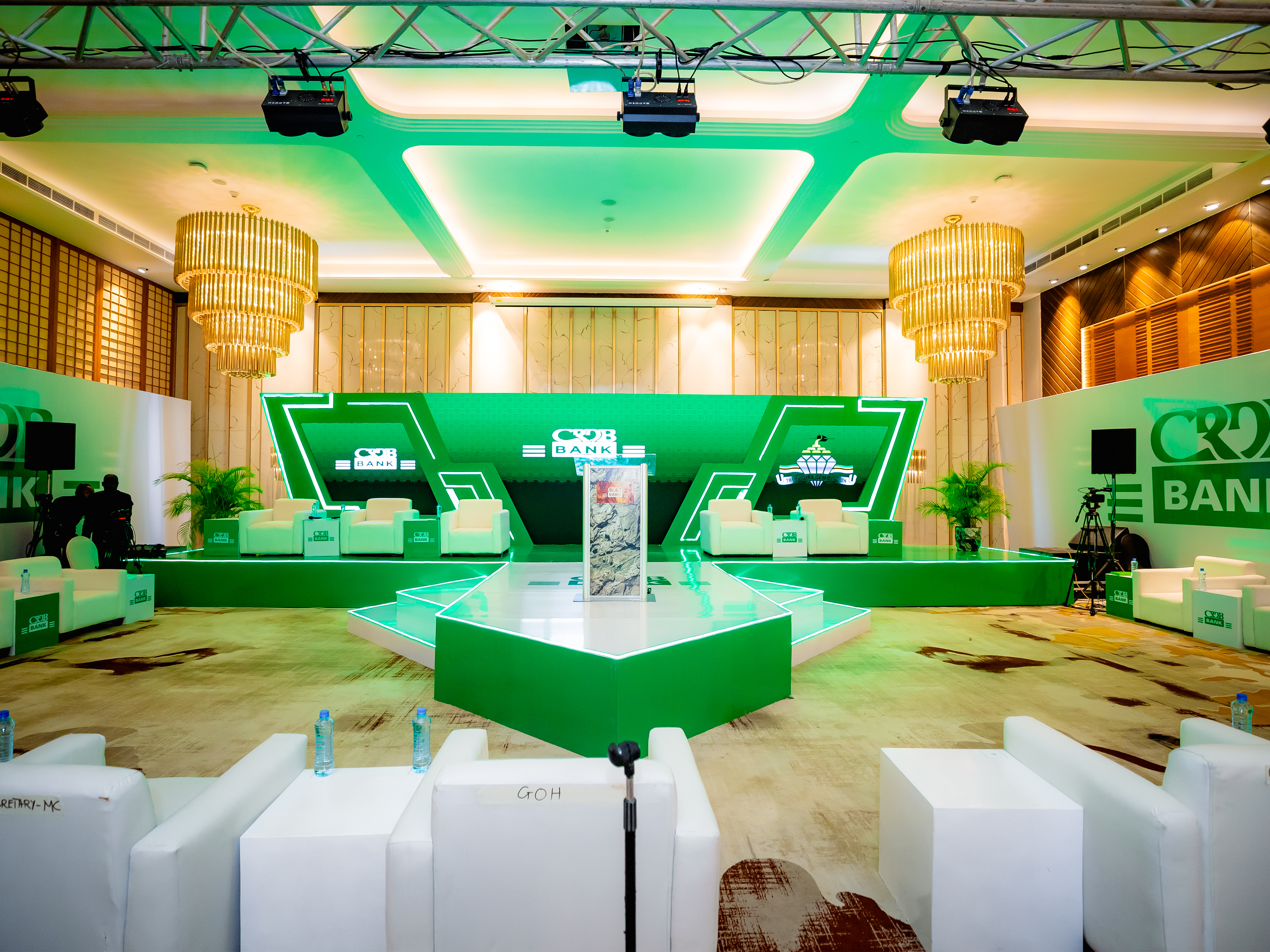 Image of the latest project done by Amplify Marketing known as CRDB Mining Partnership Signing Ceremony